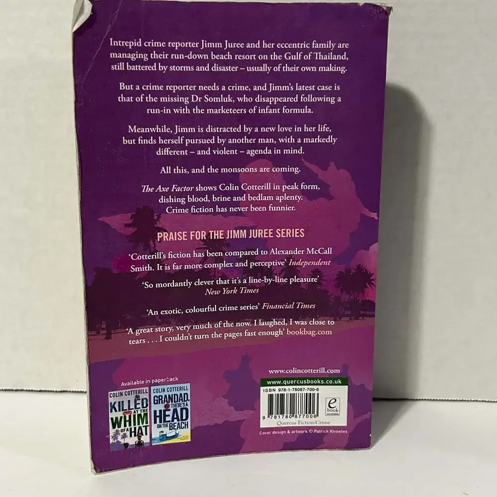 The Axe Factor (A Jimm Juree Novel) by Colin Cotterill